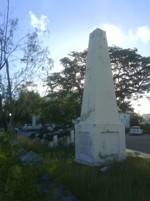 Holetown Monument, Saint James, Barbados