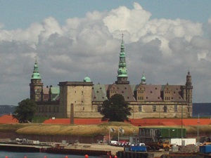 Kronborg castle (Elsinore castle), Helsingborg., Helsingør., Denmark